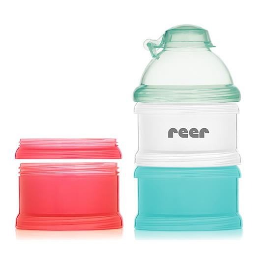 Recipient cu 3 compartimente pentru lapte praf REER 21012 [3]