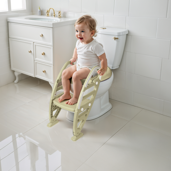 Reductor pentru toaleta cu scarita - Verde Eco [5]