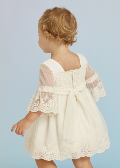 Rochie Broderie Bej Ceremonie - Abel & lula 18 luni [7]