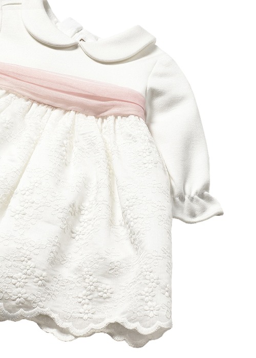 Rochie broderie - ecru - Mayoral [3]