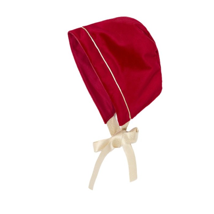 Rochie catifea + boneta - Rosu - Mayoral  1-2 luni [4]