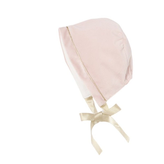 Rochie catifea + boneta - Roz pudrat - Mayoral  18 luni [4]