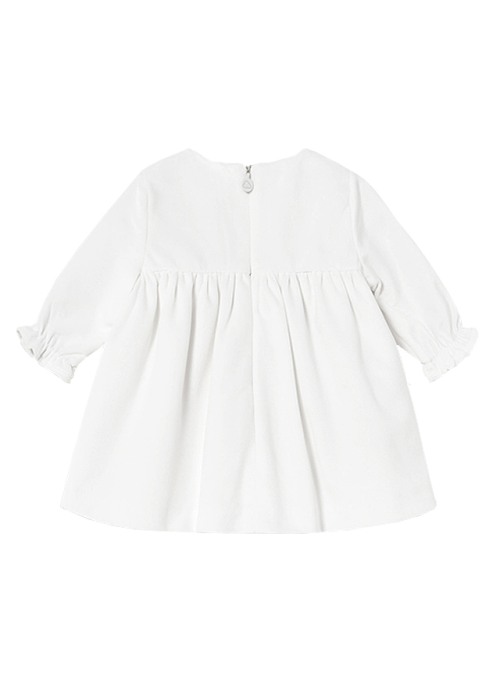 Rochie catifea - ecru - Mayoral [2]