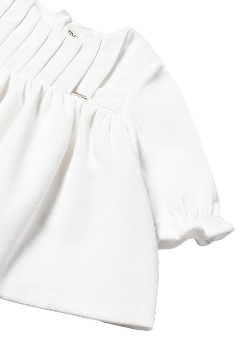 Rochie catifea - ecru - Mayoral [3]