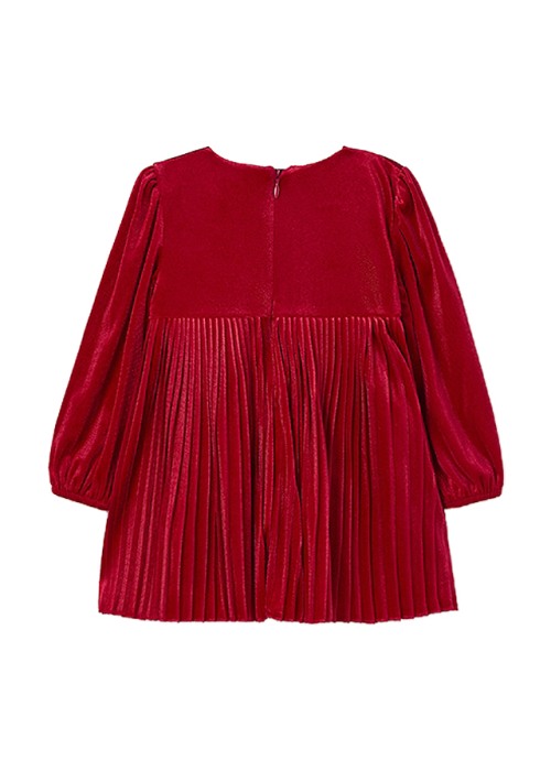 Rochie catifea pliuri - Mayoral 3 ani [2]