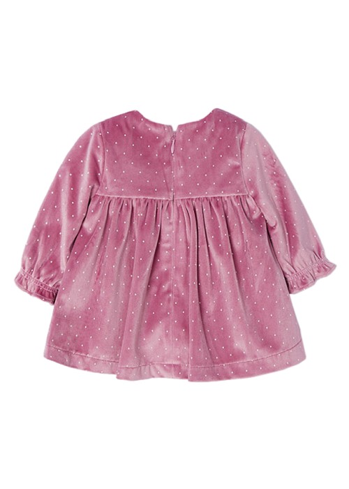 Rochie catifea - Roz - Mayoral 12 luni [2]