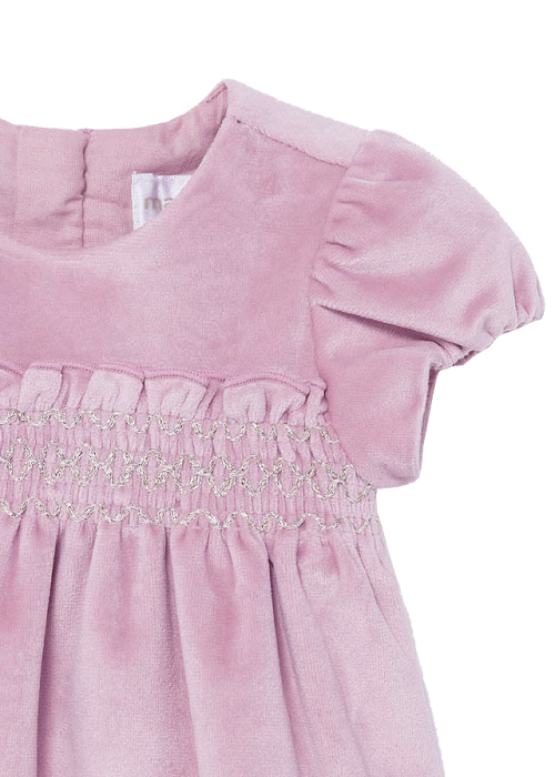 Rochie catifea si boneta - Roz - Mayoral [3]