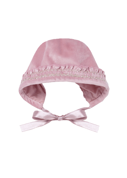 Rochie catifea si boneta - Roz - Mayoral [4]