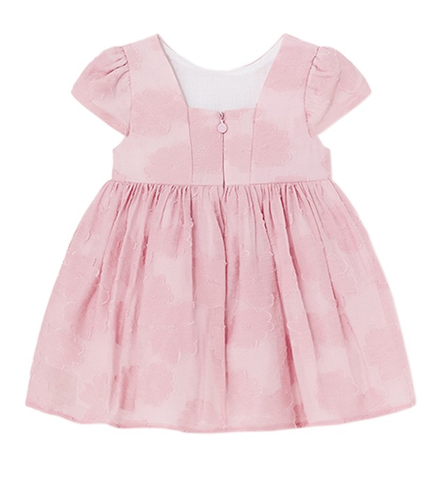 Rochie ceremonie devoré - roz [2]