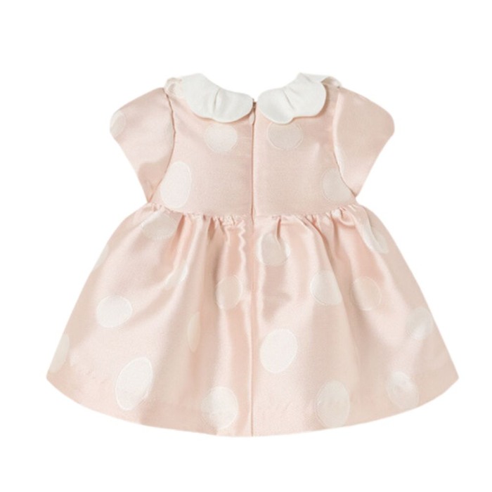 Rochie ceremonie jacard - Buline albe - Mayoral  4-6 luni (70 cm) [4]