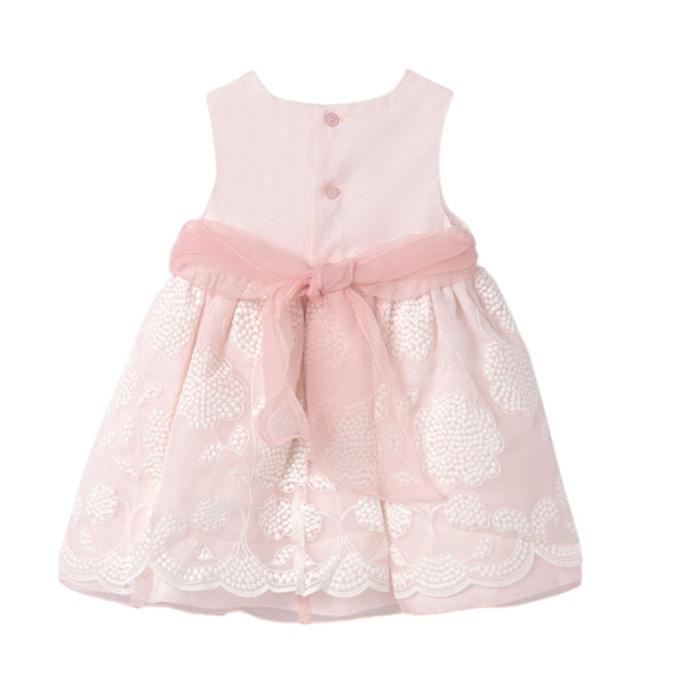 Rochie Ceremonie Organza Broderie  - Abel & lula 6-9 luni [2]