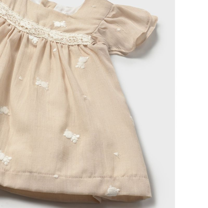 Rochie  + chilotei nou nascut -  Bej inchis- Mayoral [3]