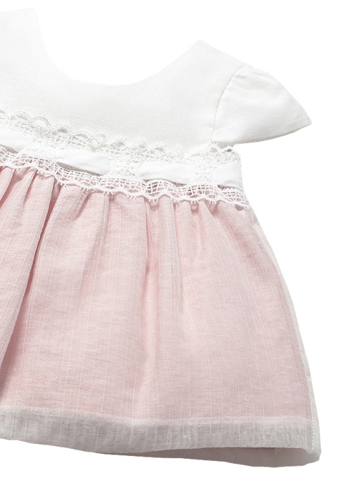 Rochie + chilotei - Roz - Mayoral  12 luni [3]