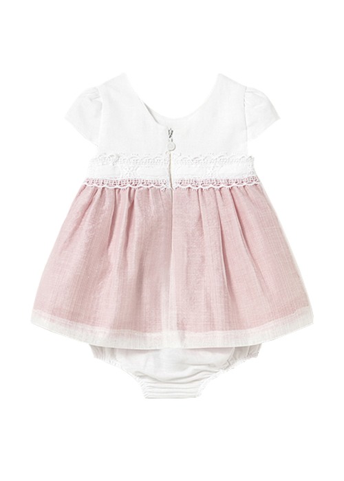 Rochie + chilotei - Roz - Mayoral  12 luni [2]
