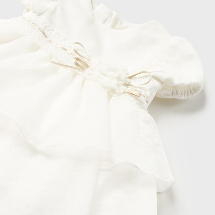 Rochie combinatiecatifea si tul  - Mayoral  12 luni (80 cm) [3]