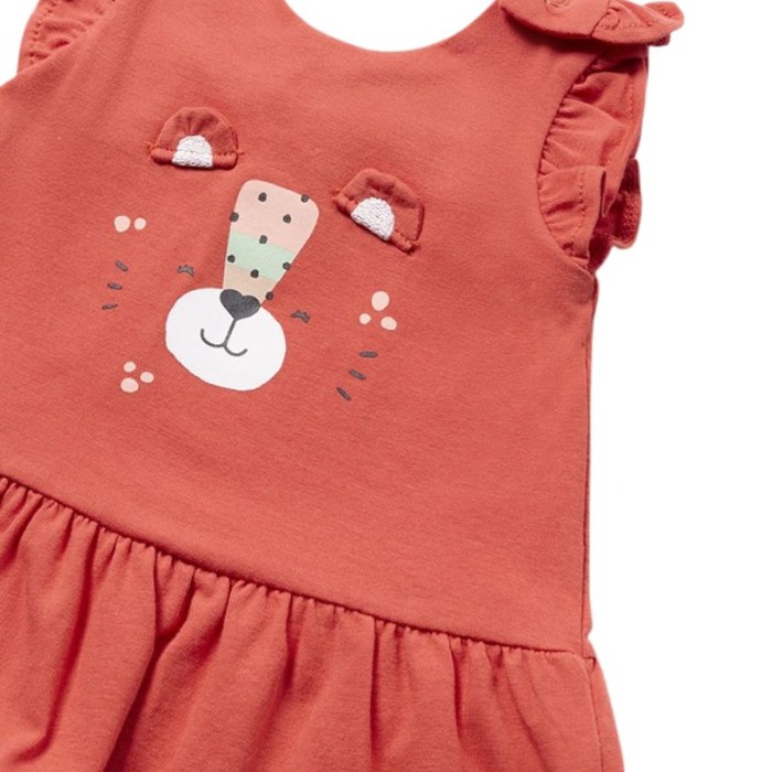 Rochie cu bretele din bumbac sustenabil - Mayoral 2-4 luni [3]