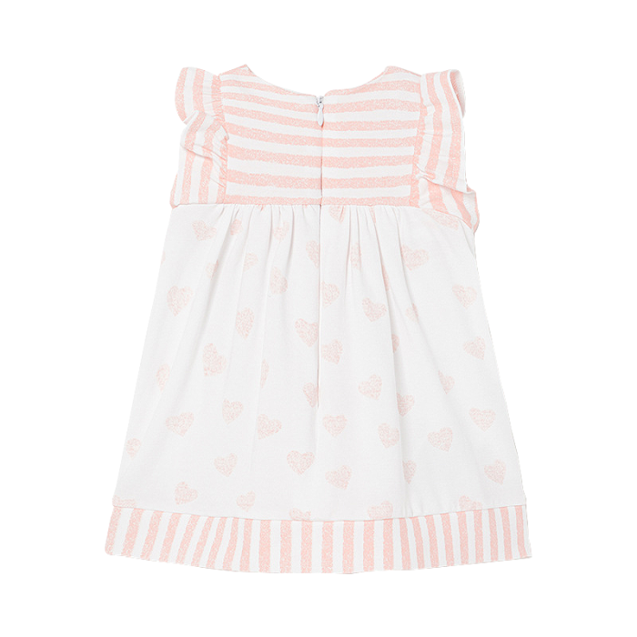 Rochie cu dungi + bentita - Roz - Mayoral  2-4 luni [2]