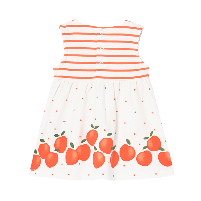 Rochie cu imprimeu - portocale [2]