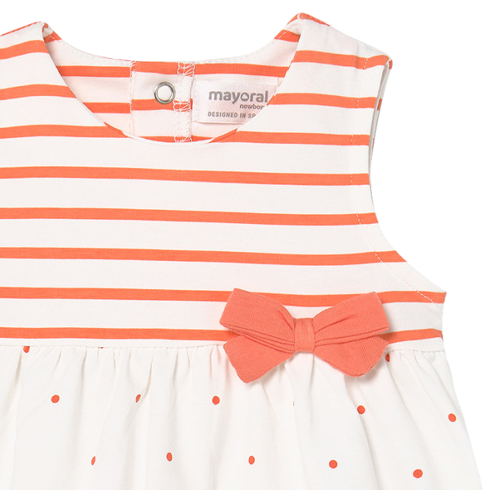 Rochie cu imprimeu - portocale - Mayoral 6-9 luni [3]