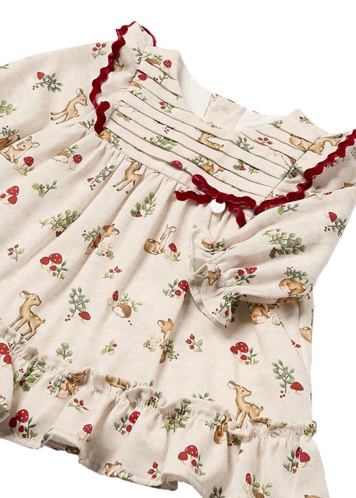 Rochie cu imprimeu si volane - Mayoral   18 luni [2]