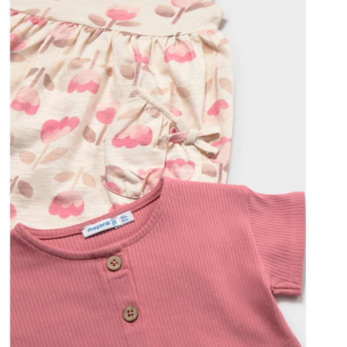 Rochie cu top - imprimeu Lalele- Mayoral [3]