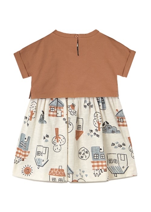 Rochie cu top - imprimeu - Mayoral 4 ani [2]