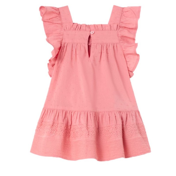 Rochie cu volanase si ciucuri din bumbac - Mayoral   3 ani [2]