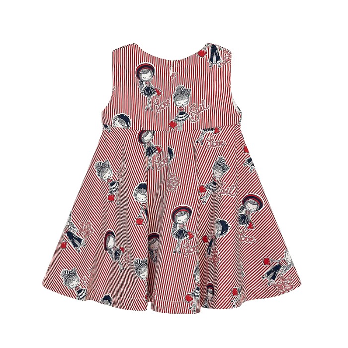 Rochie desene - Papusi - Rosu [2]