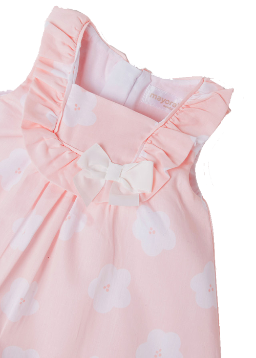 Rochie florice ECOFRIEND + chilotei - Roz - Mayoral 12 luni [3]