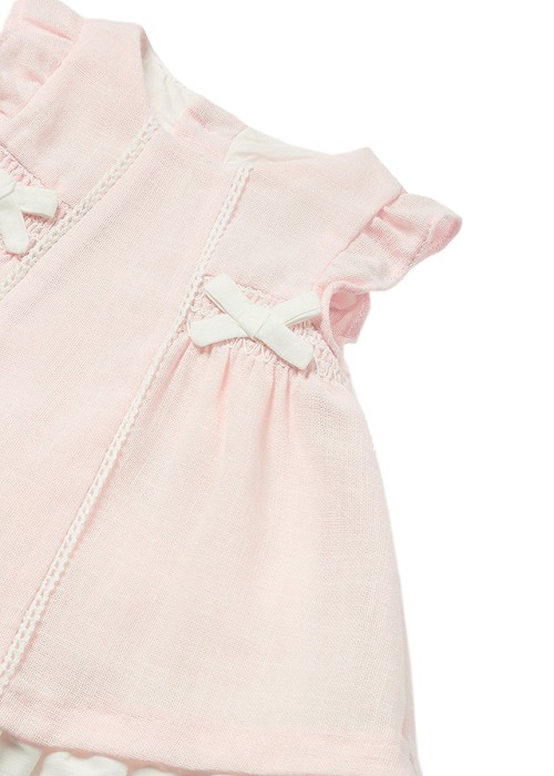 Rochie fronseuri - nude [3]