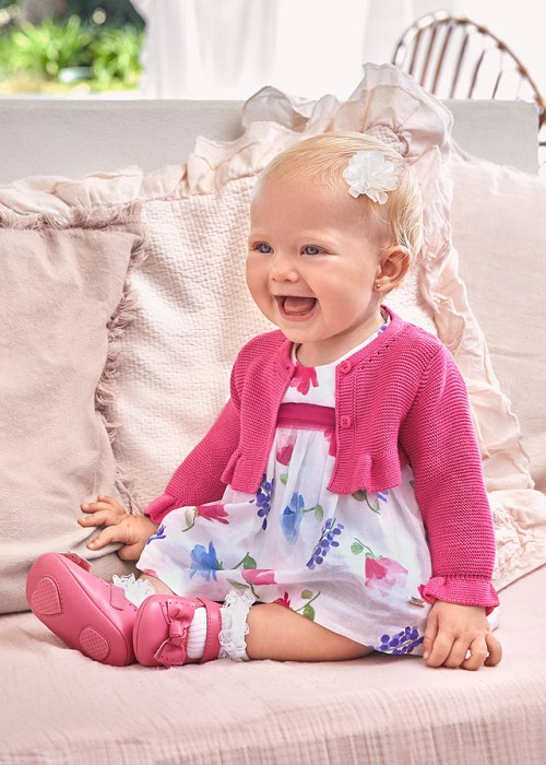 Rochie imprimeu floral + chilotei - Mayoral  18 luni [4]