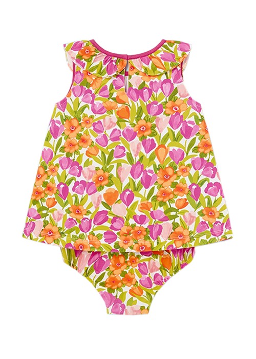 Rochie imprimeu - lalele + chilotei Better Cotton [3]