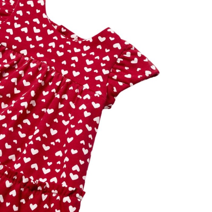 Rochie Inimioare cu bentita din bumbac  sustenabil - Mayoral 6-9 luni [2]