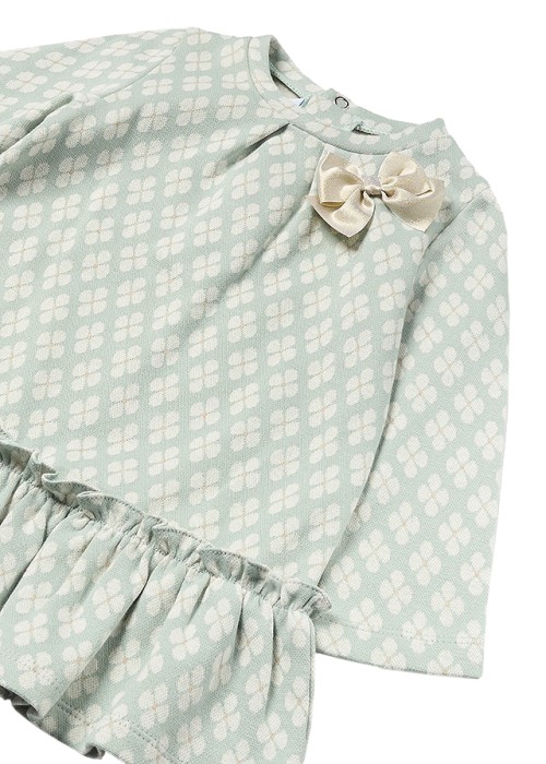 Rochie jacquard - verde - Mayoral 24 luni [3]