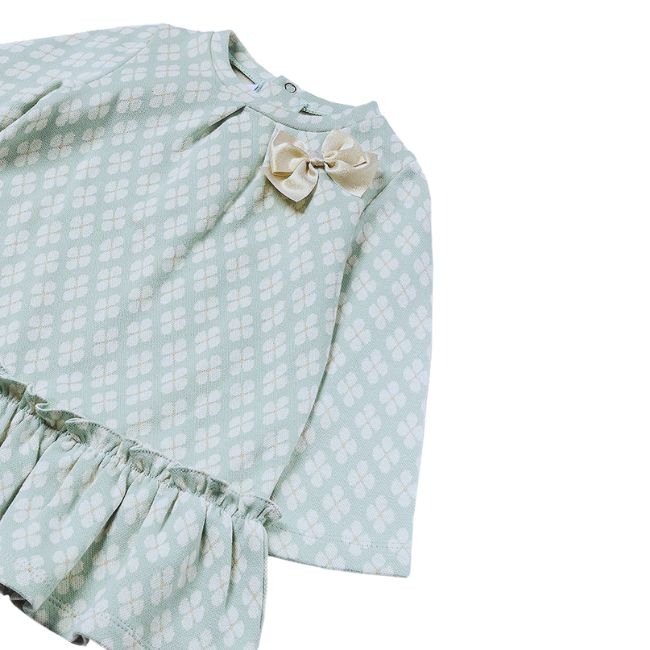 Rochie jacquard - verde - Mayoral 36 luni [4]