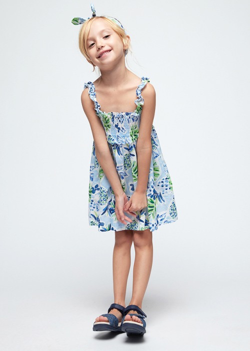 Rochie jungla cu bentita - Mayoral 9 ani 134 cm) [3]