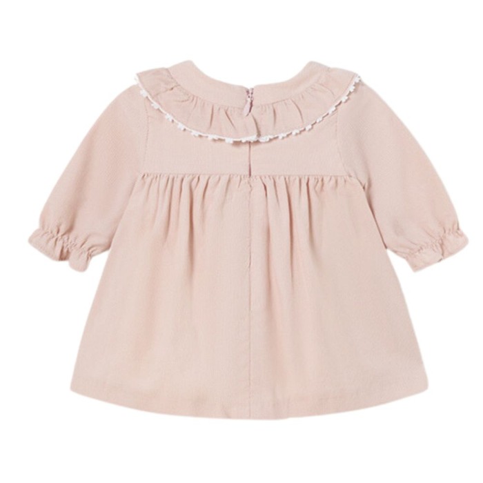 Rochie micro reiat nou-nascut - Roz pudrat - Mayoral  12 luni (80 cm) [6]