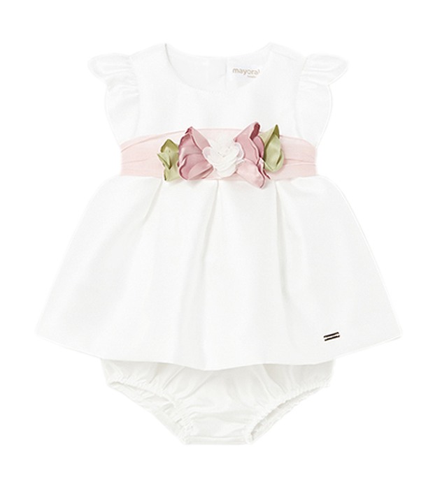 Rochie mikado - alb [2]