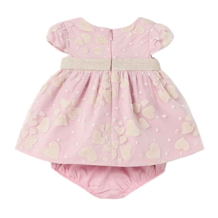 Rochie roz ceremonie Inimioare bej -  - Mayoral 18 luni [2]