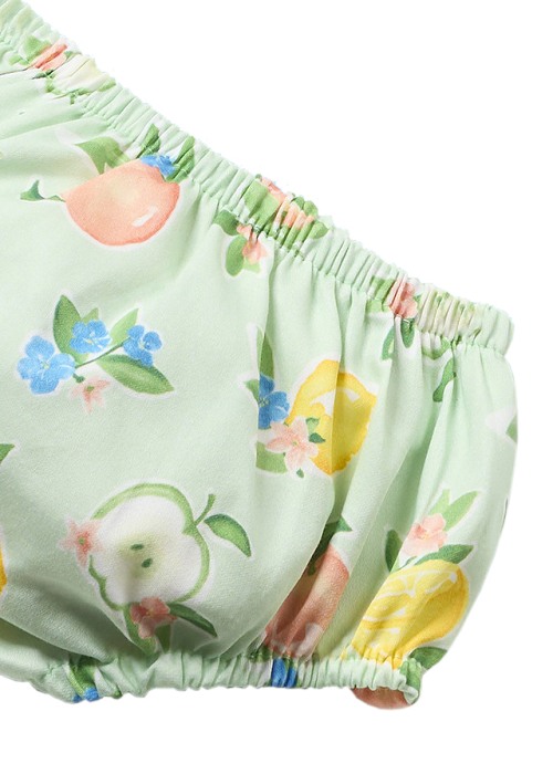 Rochie satin - fructe [4]