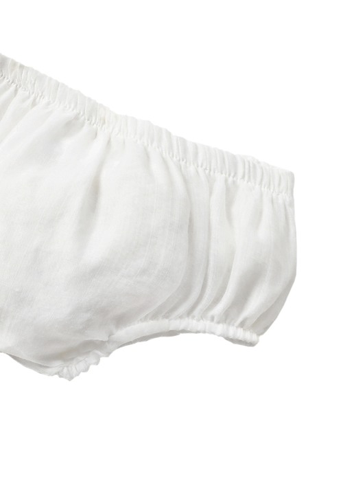 Rochie sifon - alb [4]