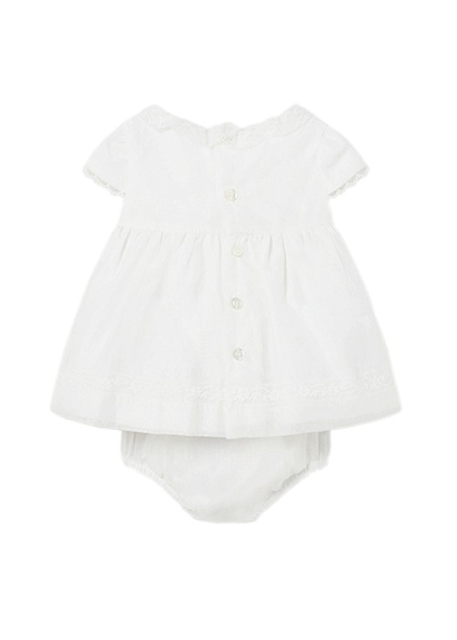 Rochie sifon - alb [2]