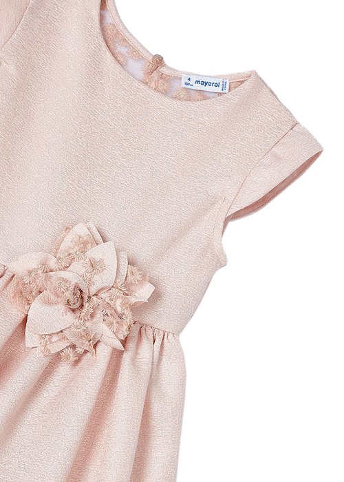 Rochie spate gol, tul brodat [3]