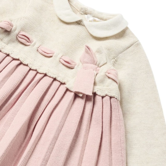 Rochie tricot Better Cotton nou-nascut - Mayoral 12 luni (80 cm) [4]