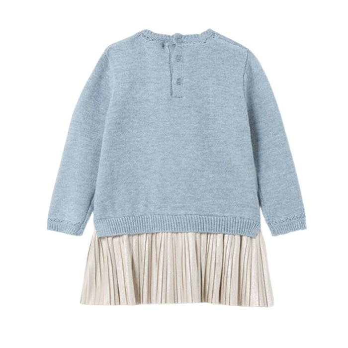 Rochie tricot vernil - Mayoral bebe - Mayoral 36 lunu (98 cm) [3]