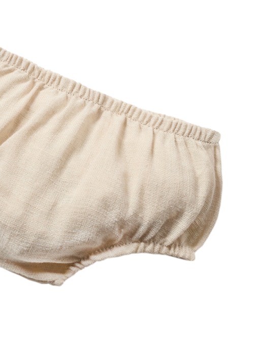 Rochie tul brodat - bej [4]