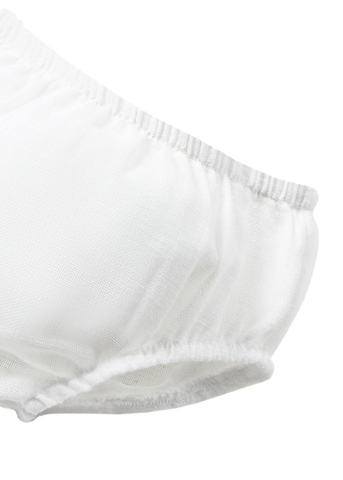 Rochie tul brodat - galben pai/verde [4]