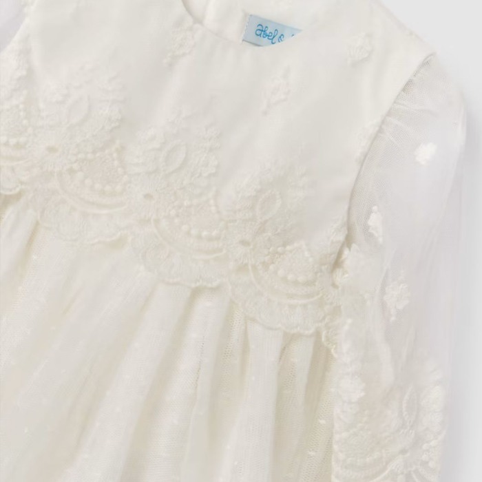 Rochie Tul brodat Plumeti Ceremonie - Abel & lula  36 luni (98 cm) [3]