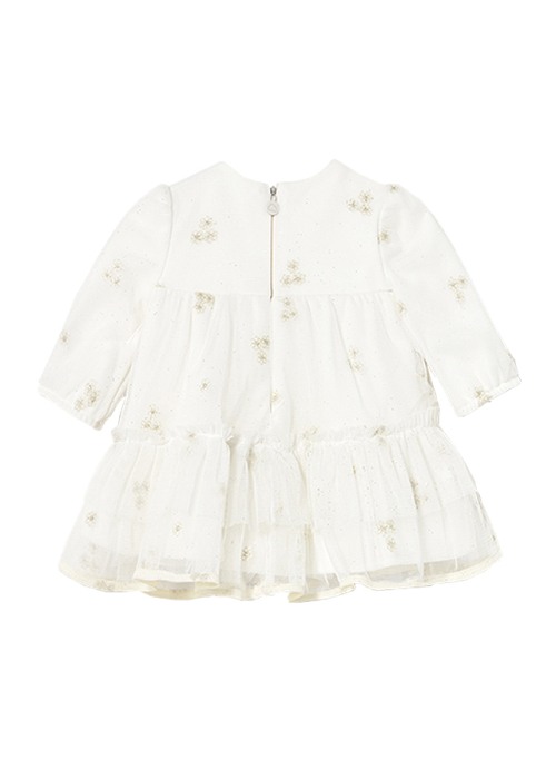 Rochie tul - ecru - Mayoral [2]