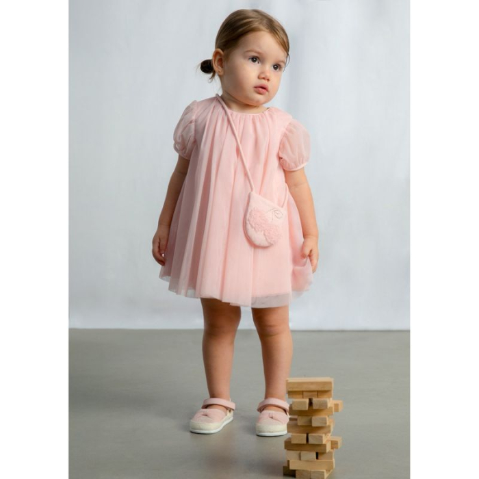 Rochie tul + gentuta - Roz - Mayoral [2]
